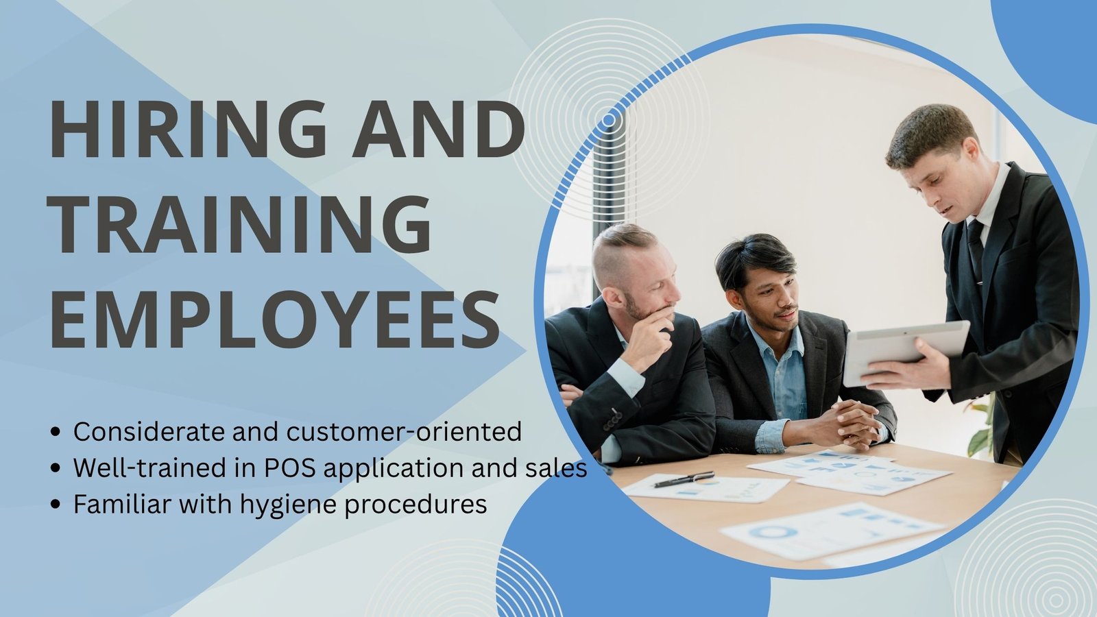 Hiring and Training Employees