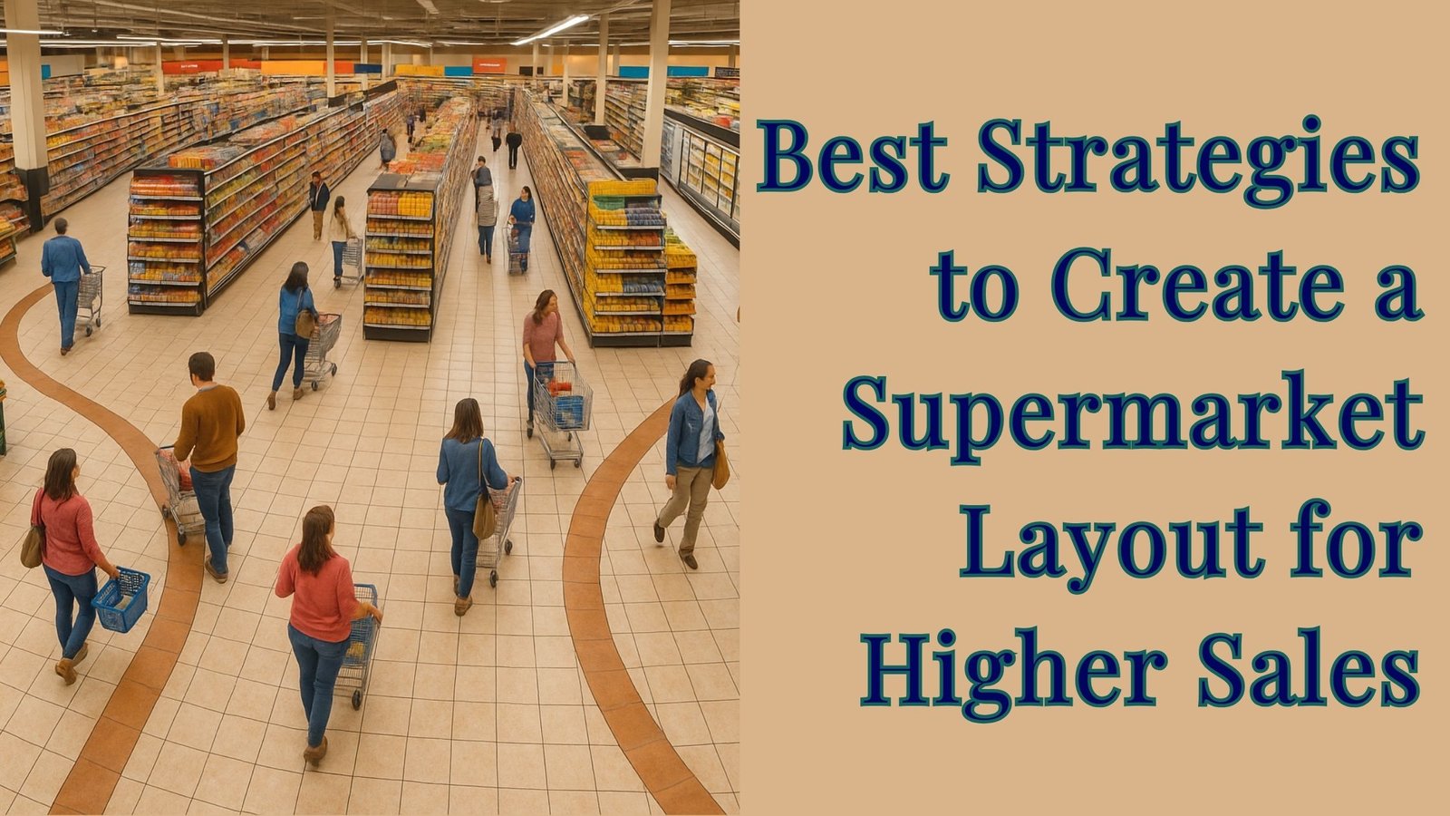 Best Strategies to Create a Supermarket Layout 
