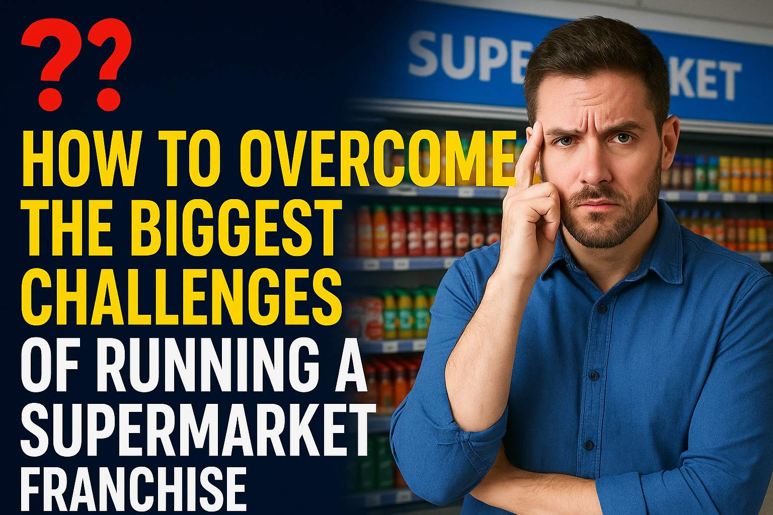 How to Overcome the Biggest Challenges of Running a Supermarket Franchise