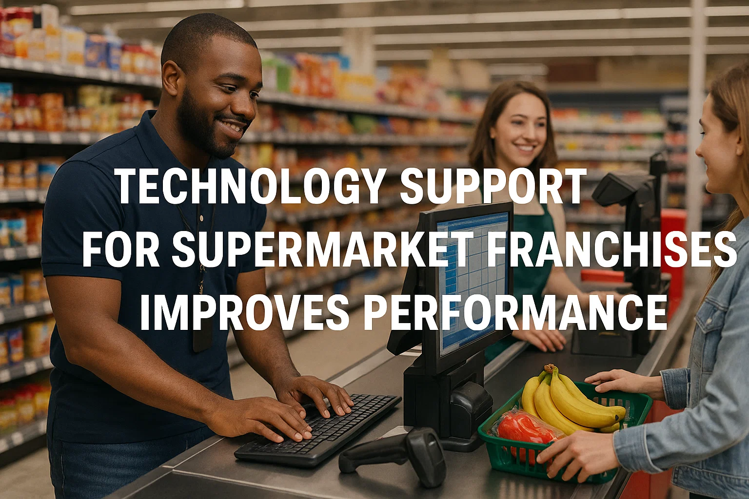 Technologies Support in supermarket franchise