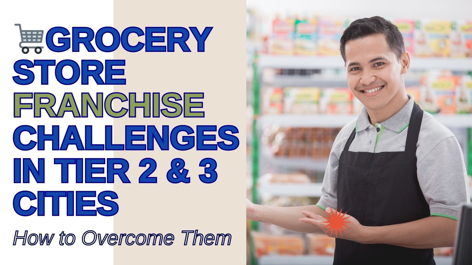 🛒 Grocery Store Franchise Challenges in Tier 2 & 3 Cities 
