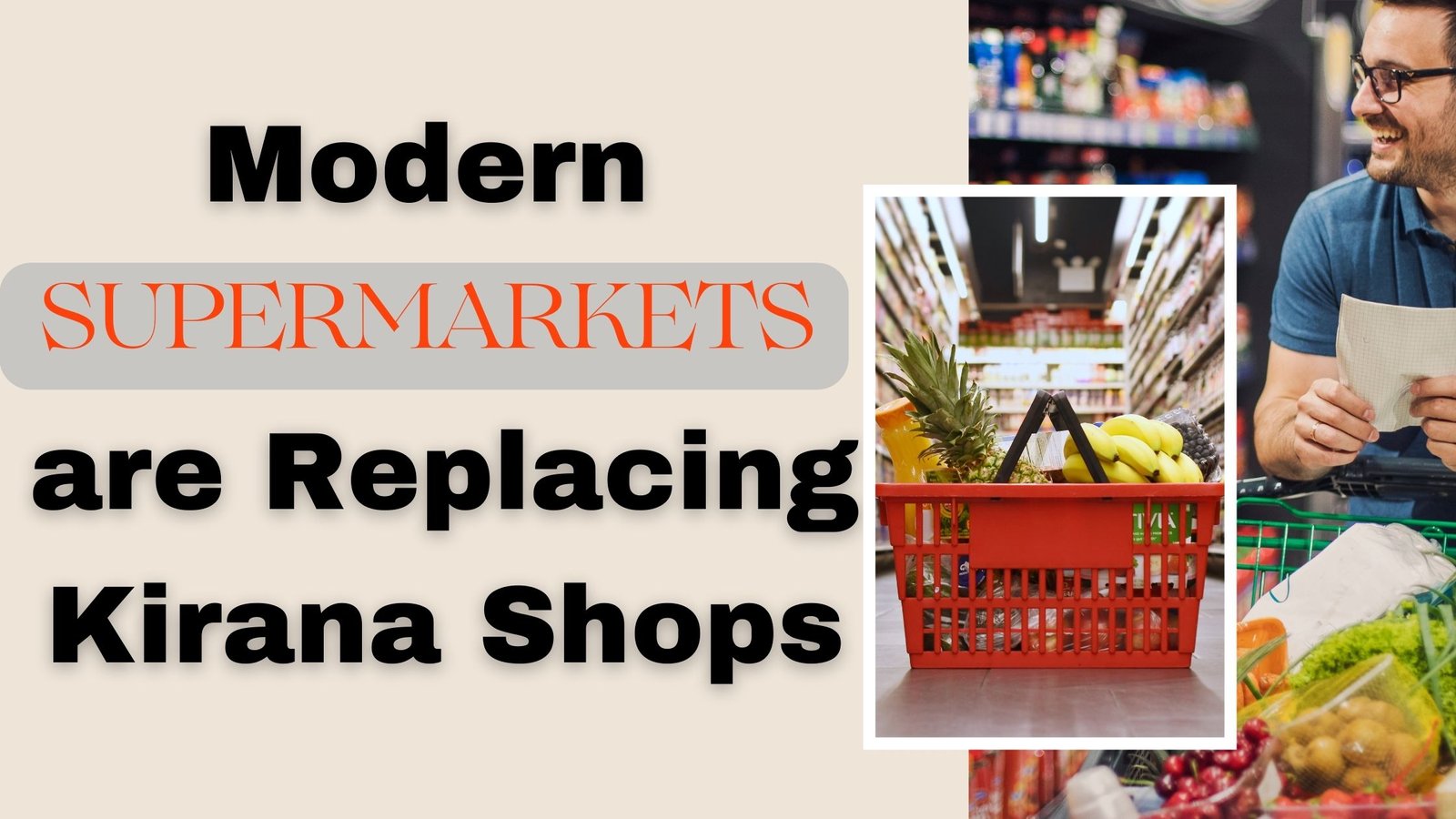 modern supermarkets